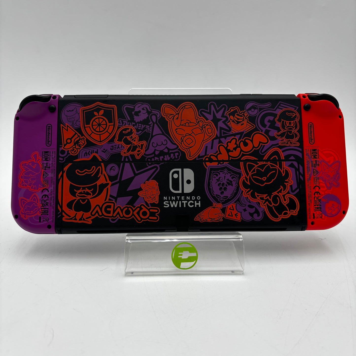 Nintendo Switch OLED Video Game Console HEG-001 Pokemon Scarlet & Violet Edition