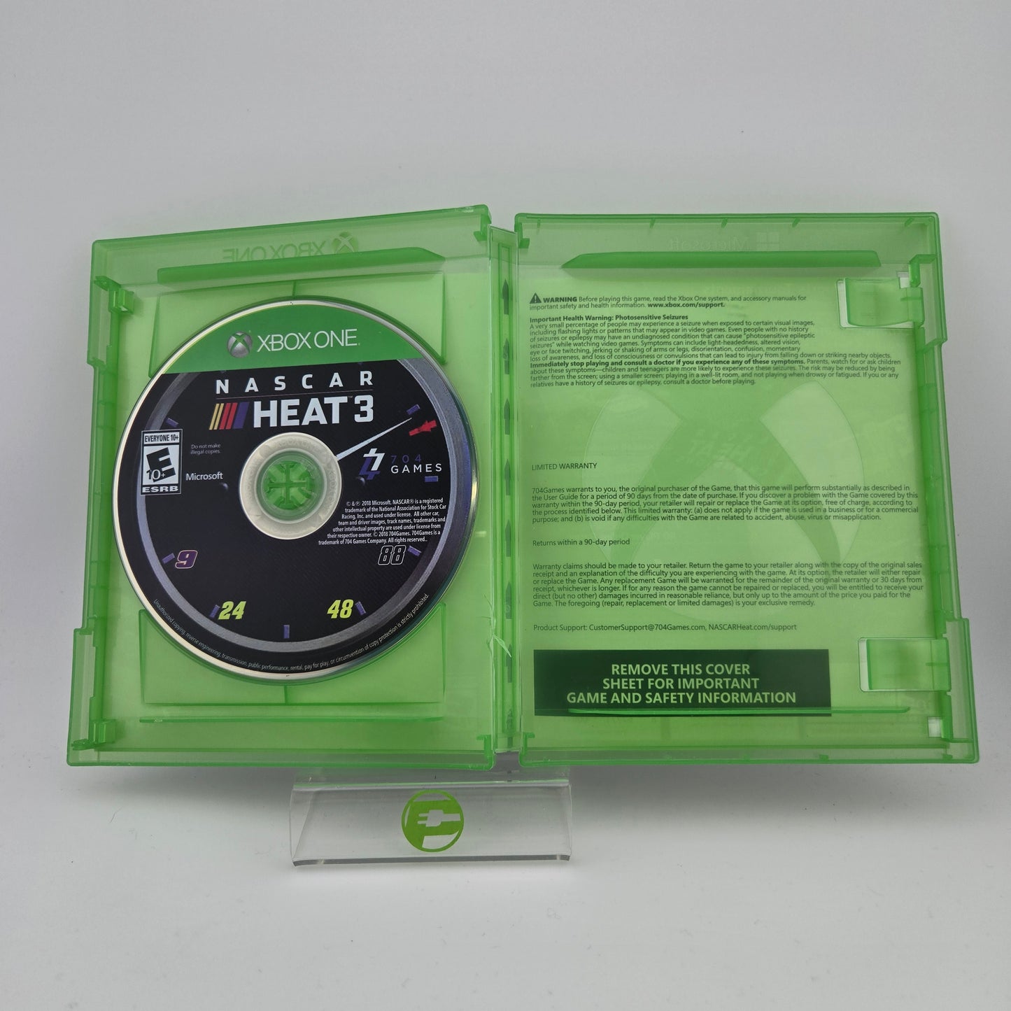 NASCAR Heat 3 (Microsoft Xbox One, 2018)