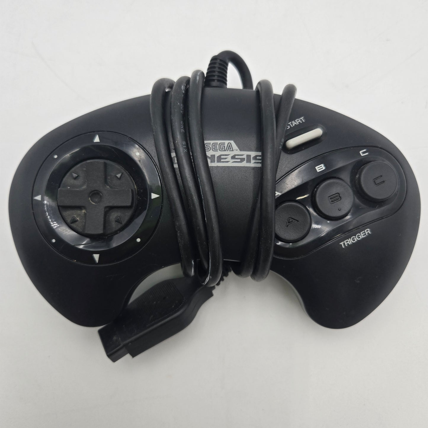 Sega Genesis 3 Button Controller Black 1650 *AS-IS*