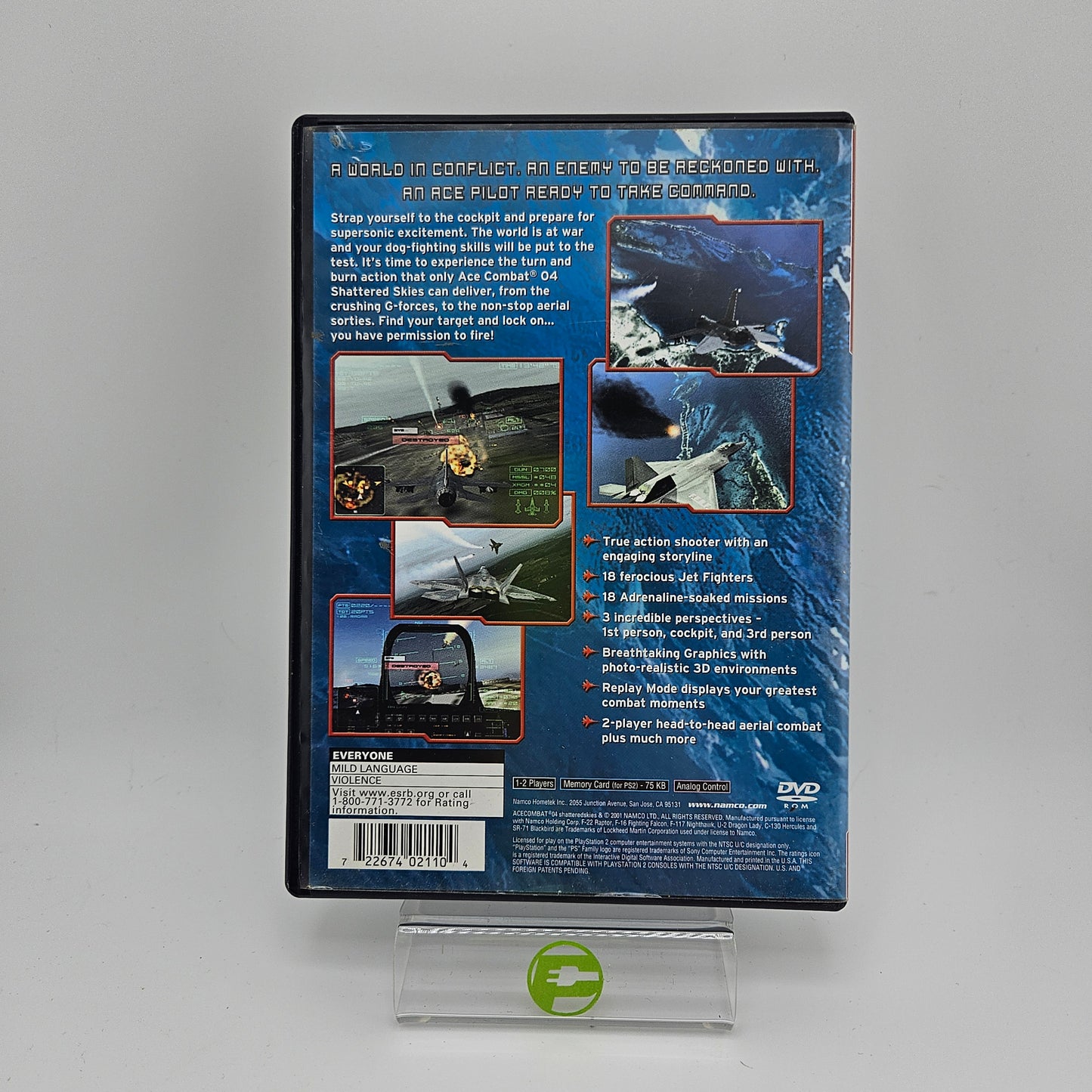 Ace Combat 4 (Sony PlayStation 2 PS2, 2001)