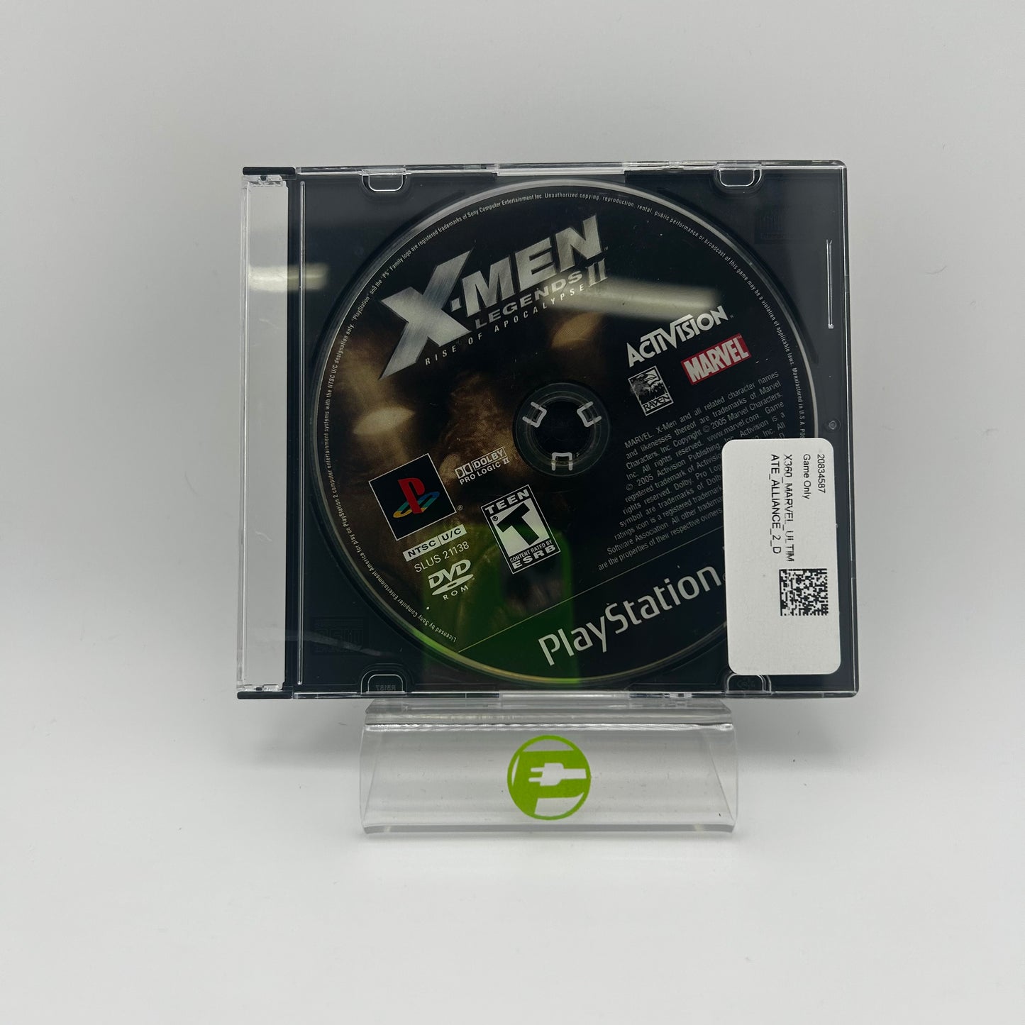 X-Men Legends II: Rise of Apocalypse (Sony PlayStation 2 PS2, 2005)