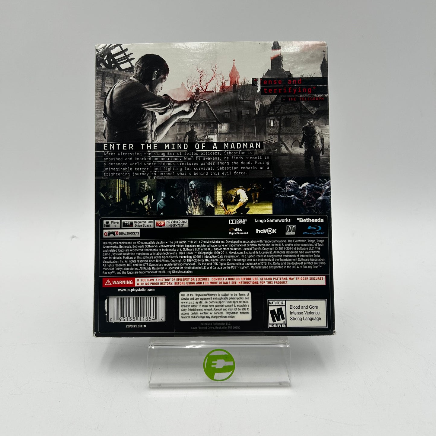 The Evil Within (Sony PlayStation 3 PS3, 2014)