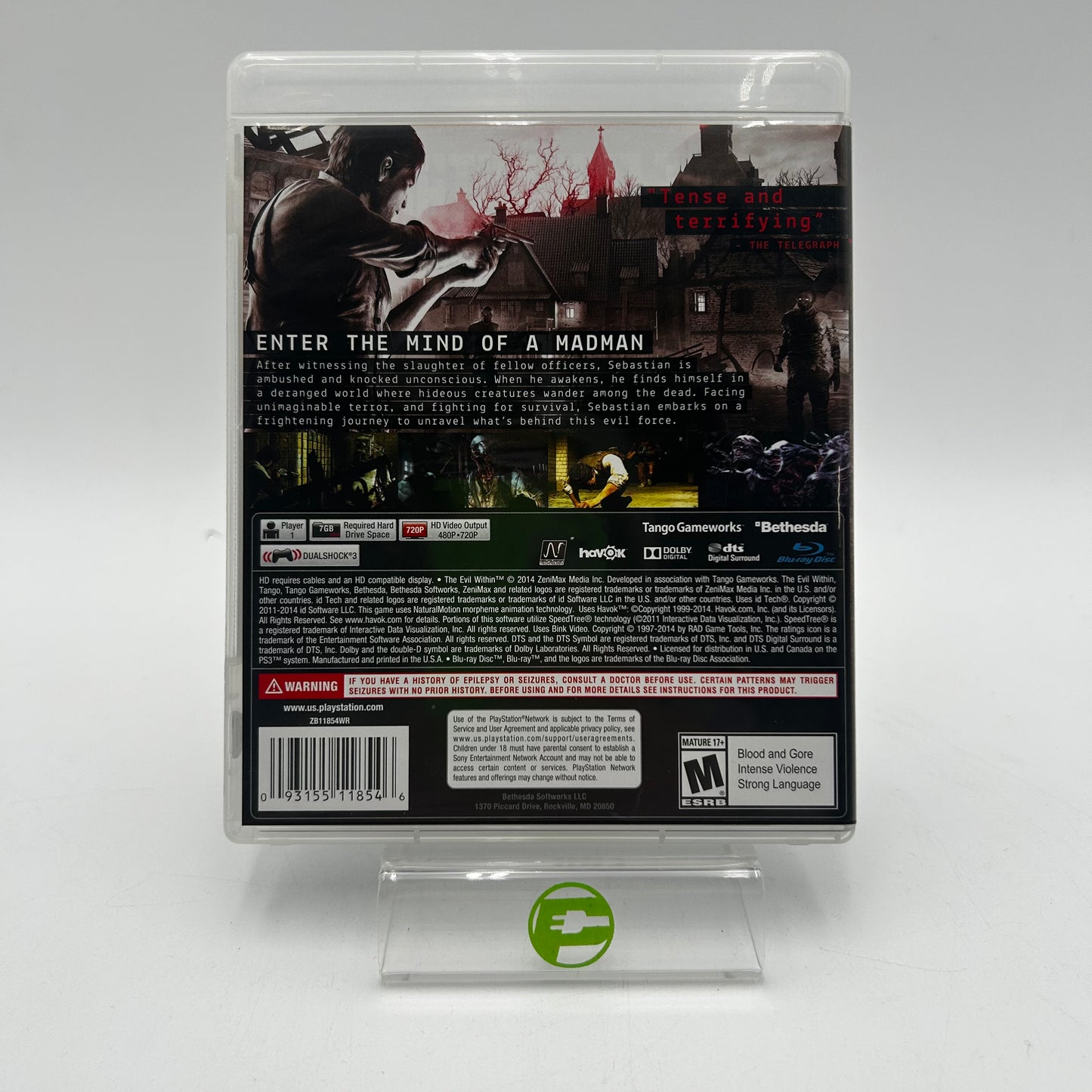 The Evil Within (Sony PlayStation 3 PS3, 2014)