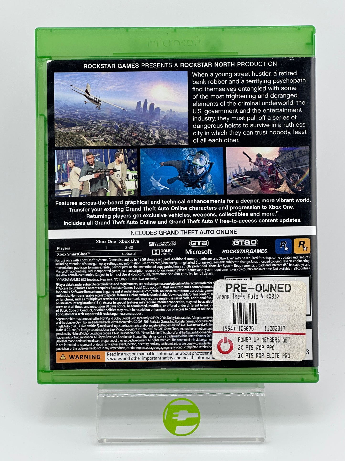 Grand Theft Auto V (Microsoft Xbox One, 2014)