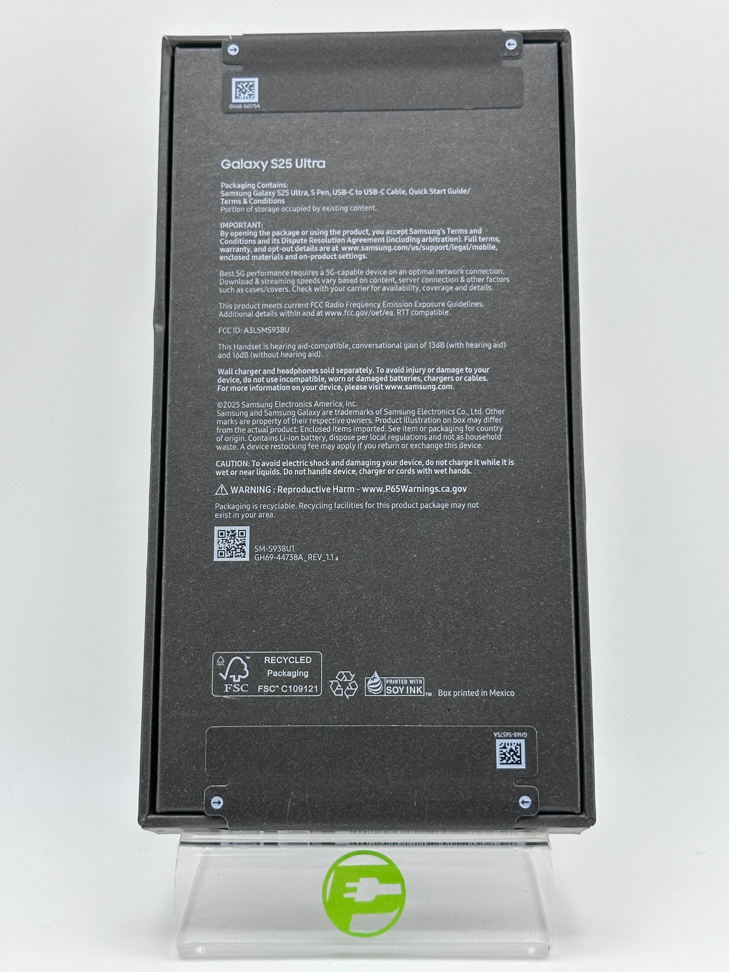 New Unlocked Samsung Galaxy S25 Ultra 512GB SM-S938U1 Black