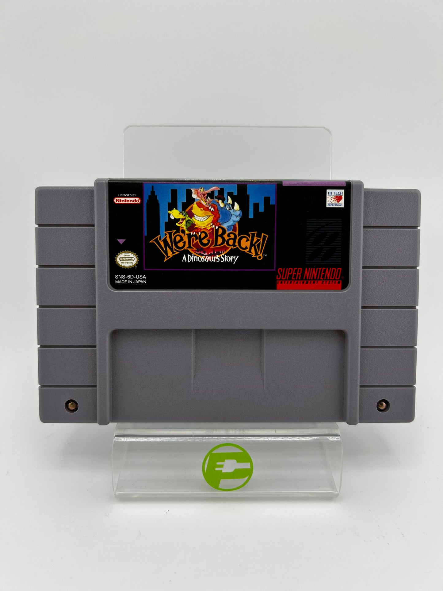 A Dinosaurs Story We're Back (Super Nintendo SNES, 1993)