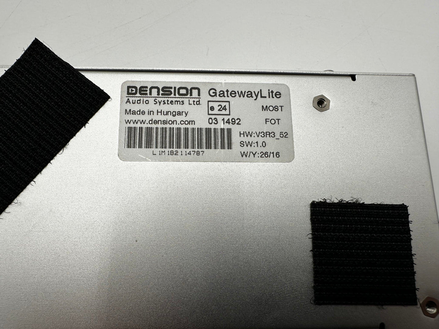 DENSION Gateway Most Lite GWL1MO1 iPod iPhone USB Interface BMW Mercedes