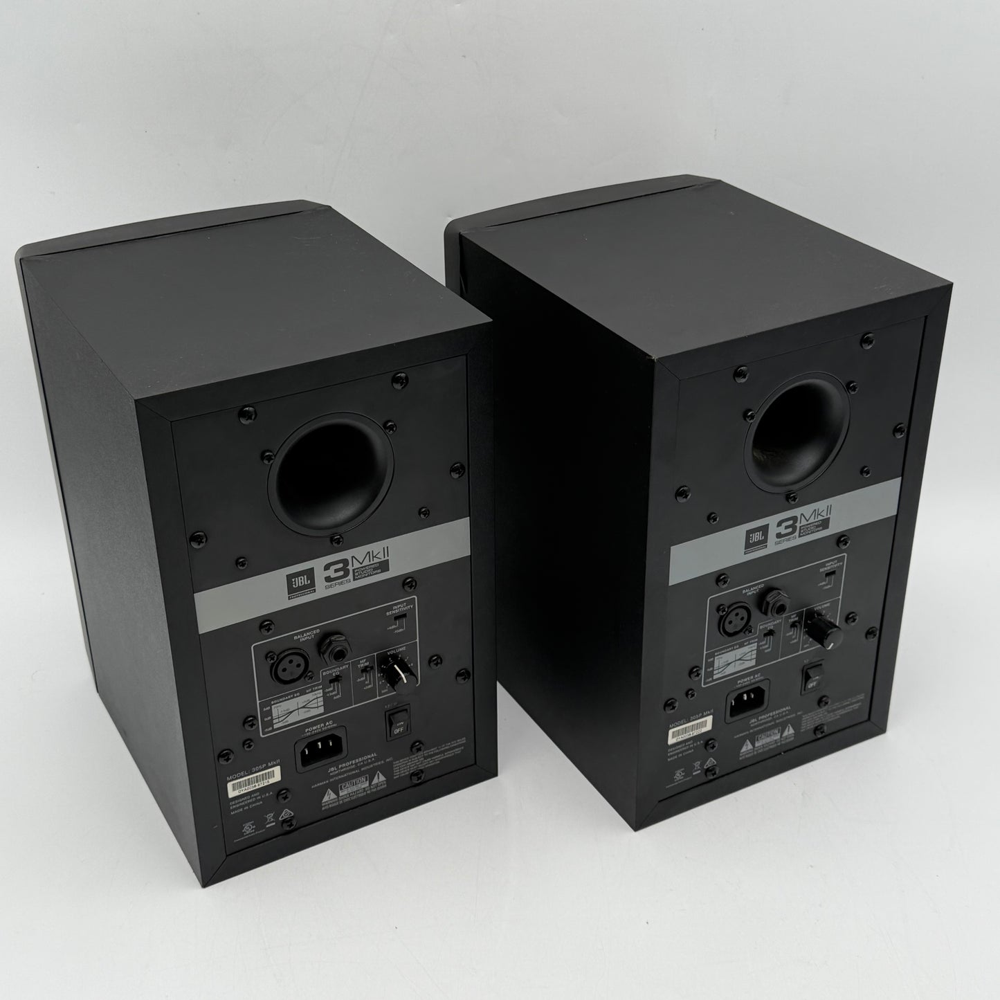JBL Professional 305P MKII Studio Monitor 305P MKII pair