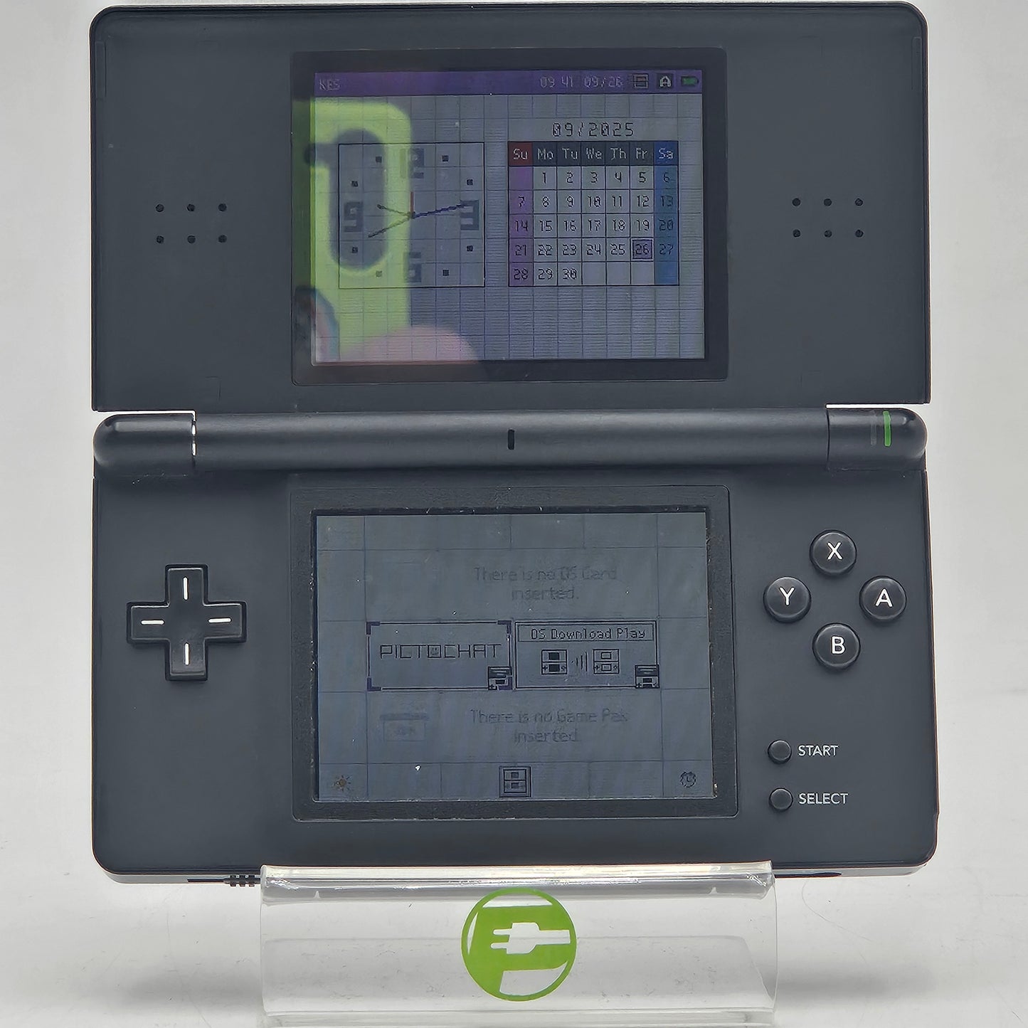 Nintendo DS Lite Handheld Game Console USG-001 Black *Loose Charge Port*