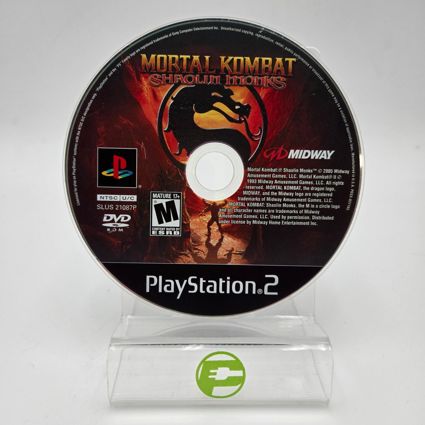 Mortal Kombat Shaolin Monks (Sony PlayStation 2 PS2, 2005)
