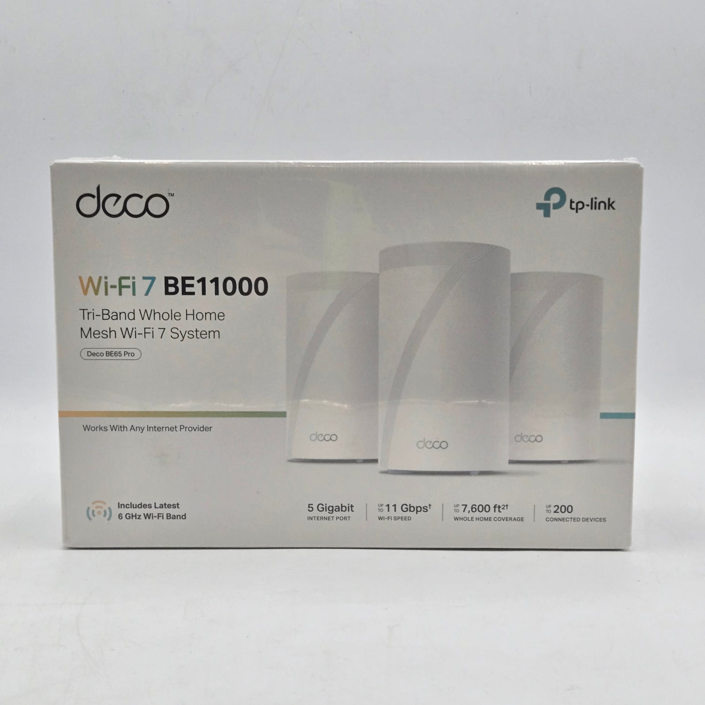 New TP-Link Deco BE11000 Multi-Gig Whole Home BE65 PRO