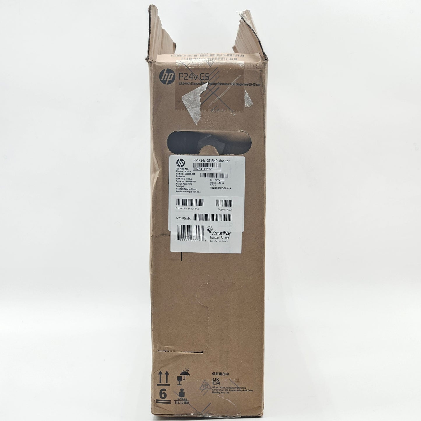 New HP 23.8" P24v G5 FHD VA LCD 75Hz Business Monitor