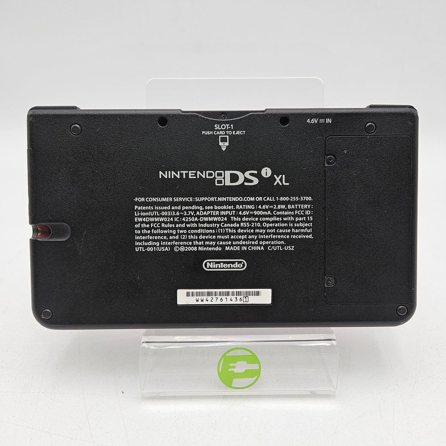 Nintendo DSi XL Handheld Game Console UTL-001 Red Super Mario 25th Anniversary *Loose Charge Port*