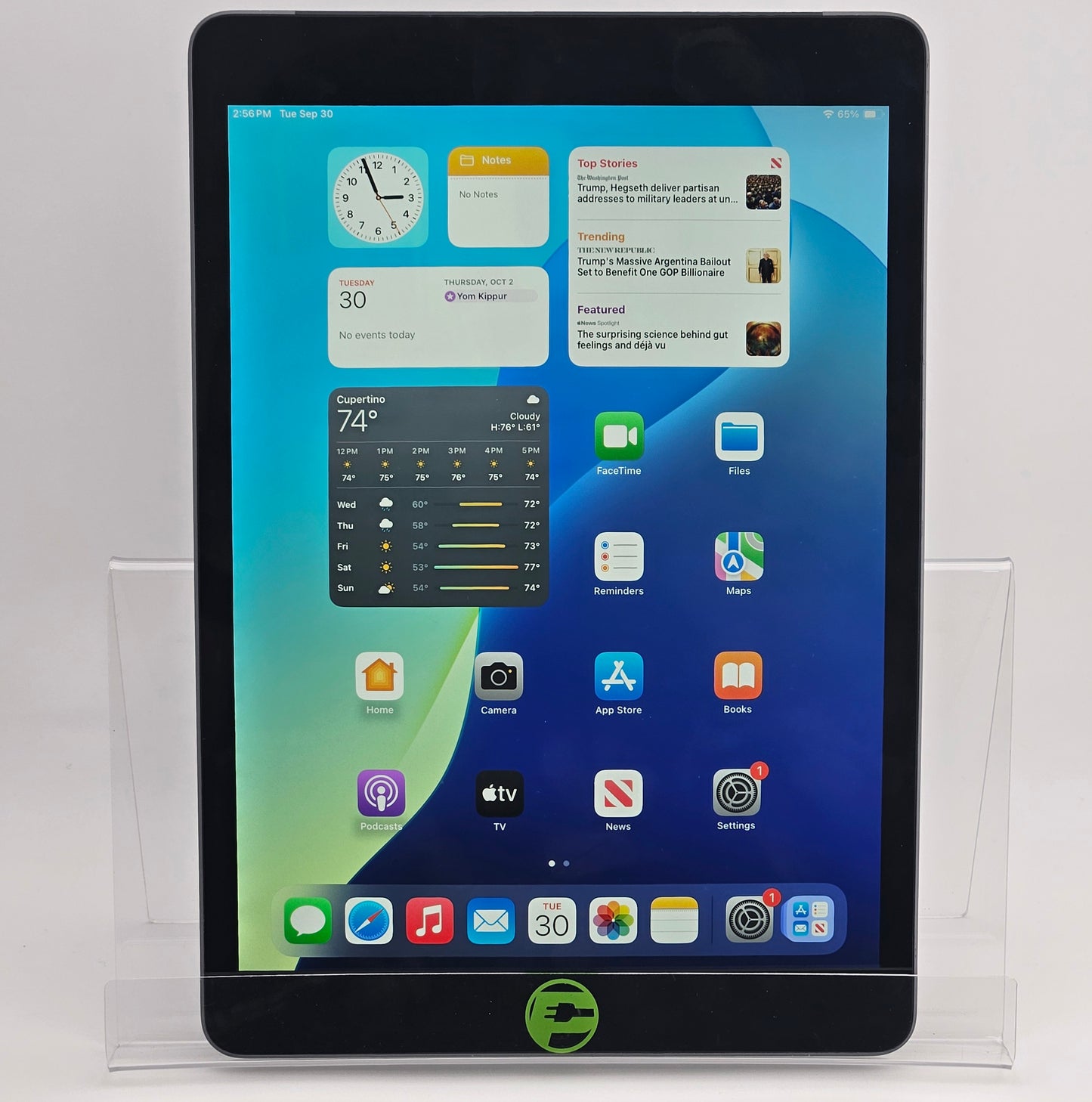 Apple iPad 9th Gen 64GB Space Gray MK663LL/A