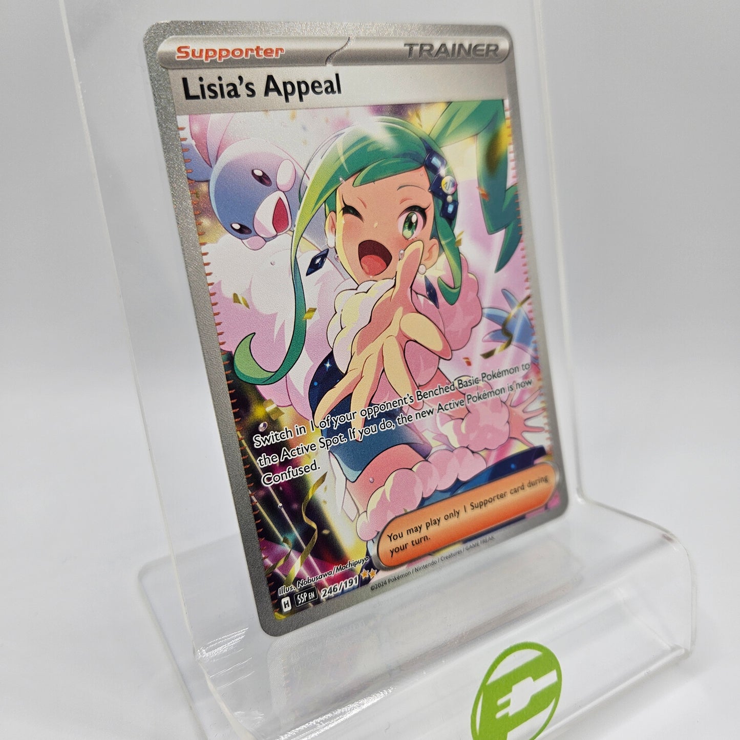 Pokémon TCG Lisia's Appeal 246/191 SV - Surging Sparks Special Illustration Rare