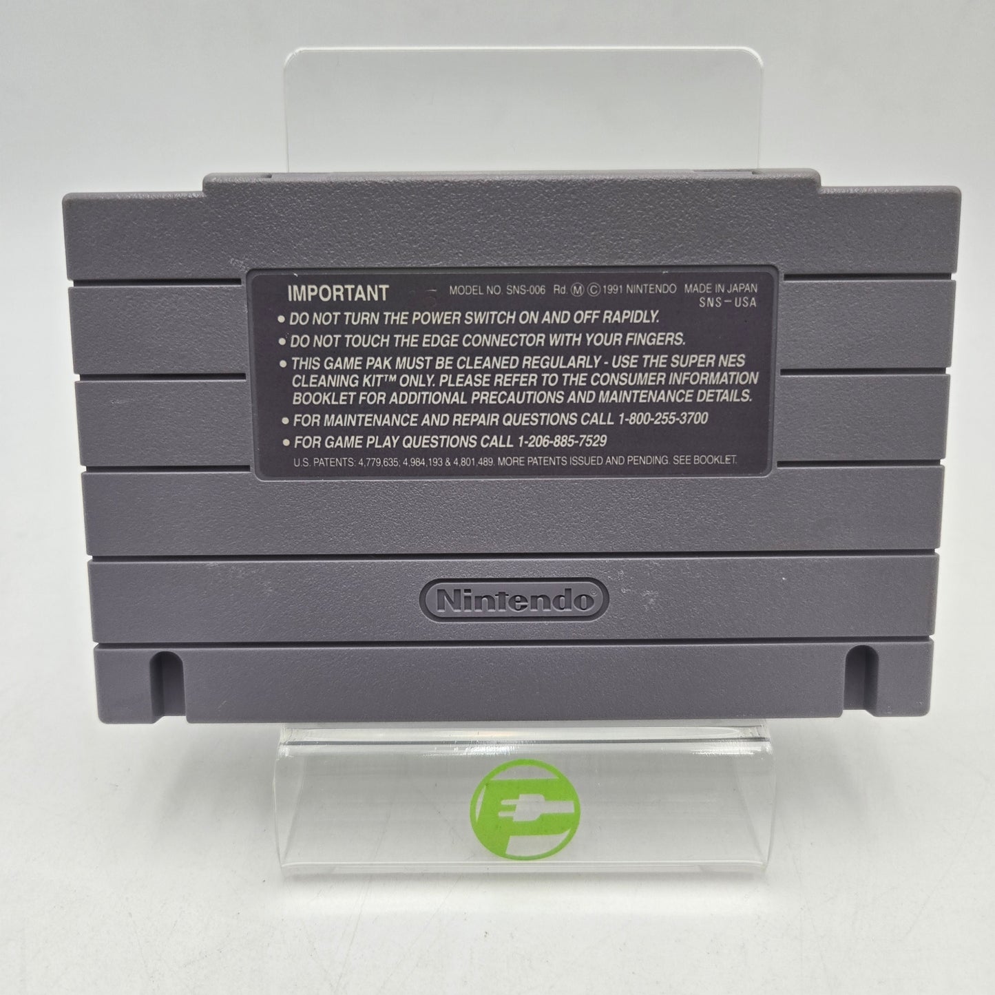 F-Zero (Super Nintendo SNES, 1991)