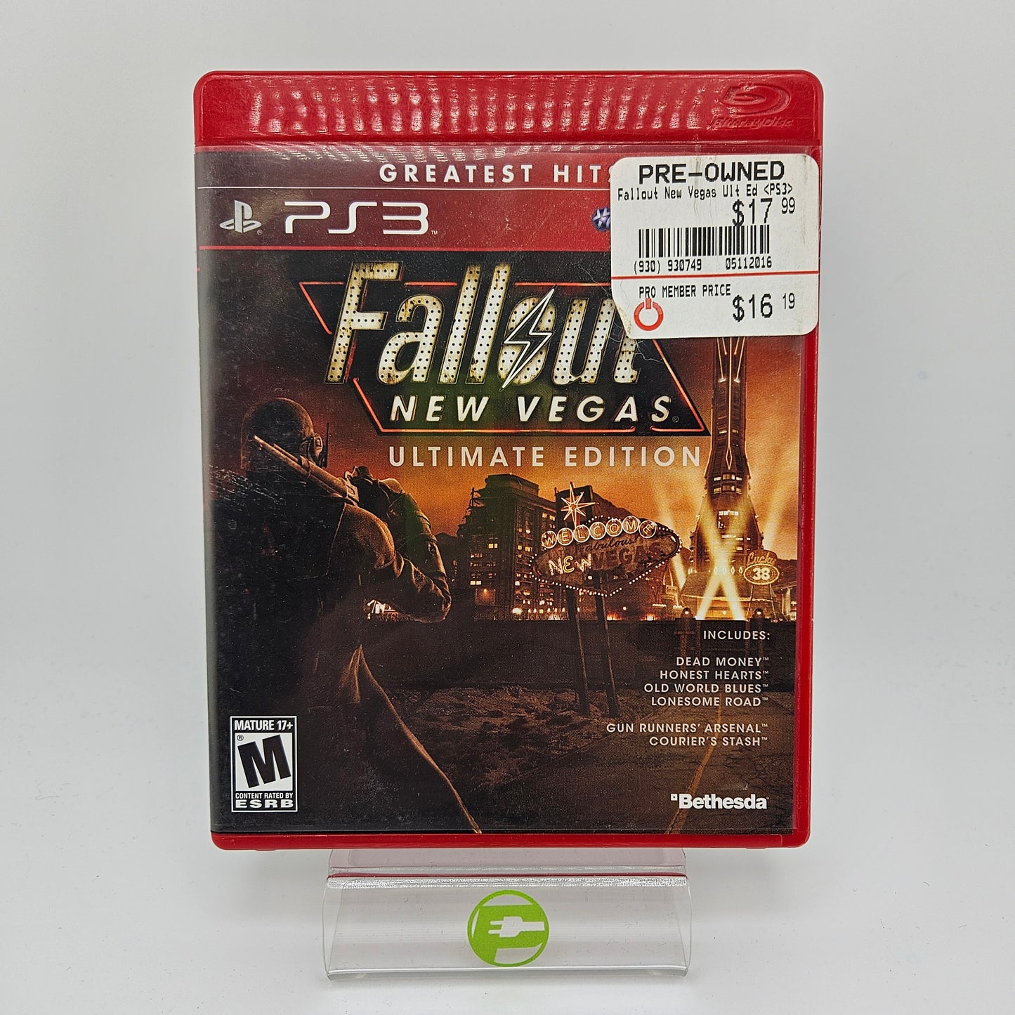 Fallout: New Vegas Ultimate Edition Greatest Hits (Sony PlayStation 3 PS3, 2012)