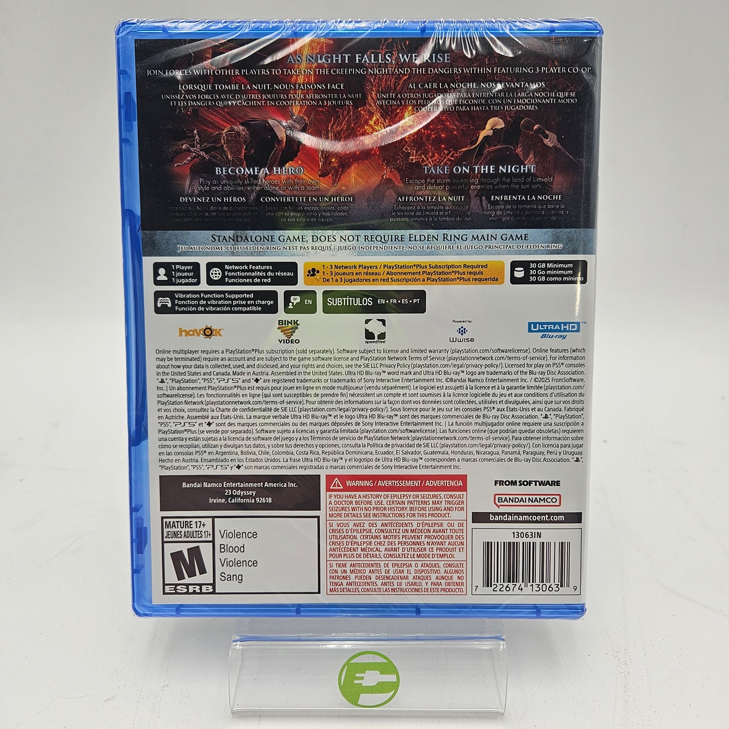 New Elden Ring Nightreign (Sony PlayStation 5 PS5, 2025)