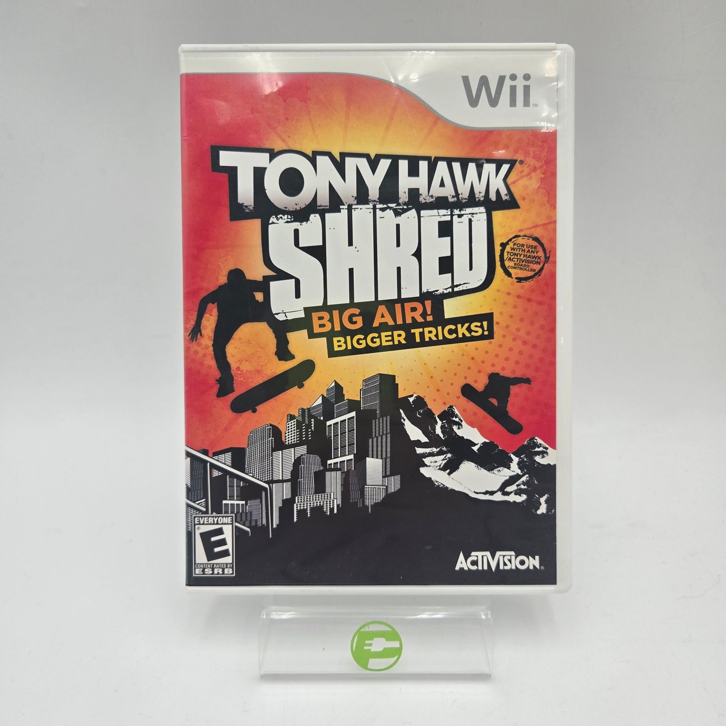 Nintendo Wii Wireless Skateboard w/ Tony Hawk: Ride + Tony Hawk: Shred & Dongle