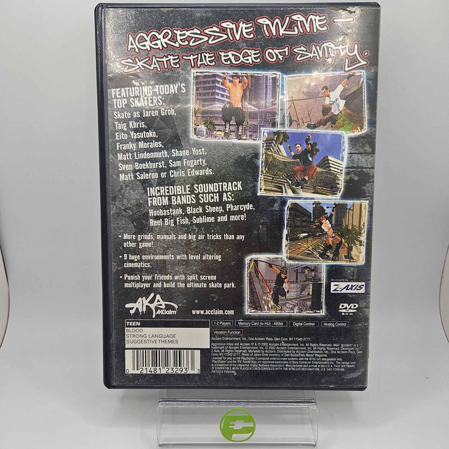 Aggressive Inline (Sony PlayStation 2 PS2, 2002)