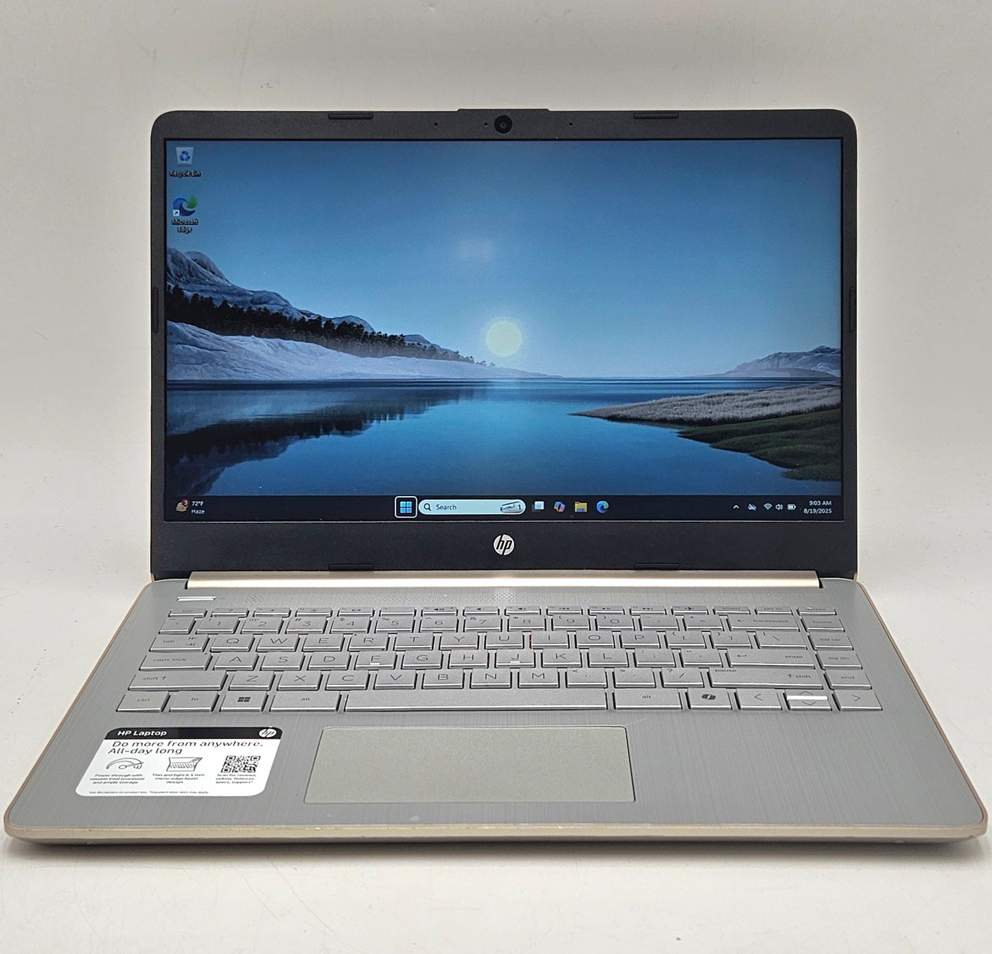 HP Laptop 14-DQ3230NR 14" Celeron N4500 1.10Ghz 4GB RAM 64GB eMMC