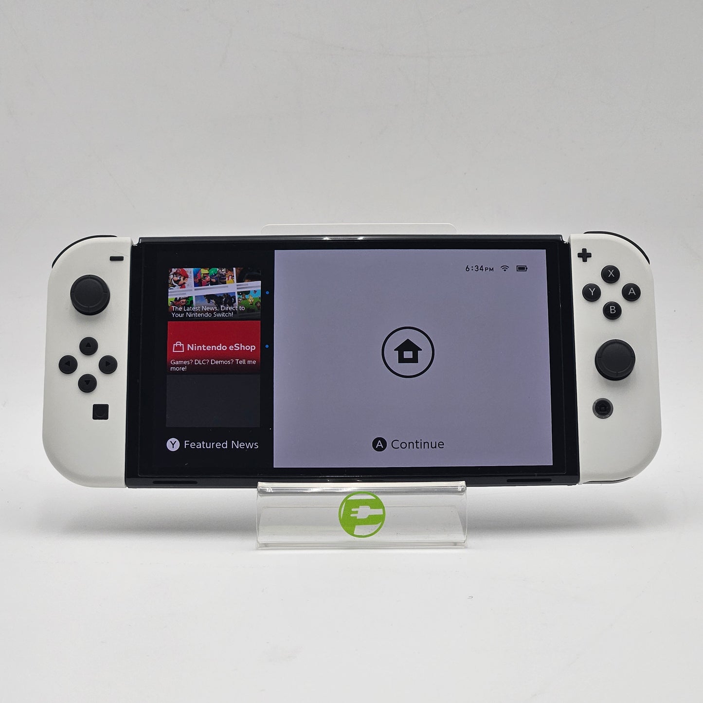 Nintendo Switch OLED Video Game Console HEG-001 Black/White