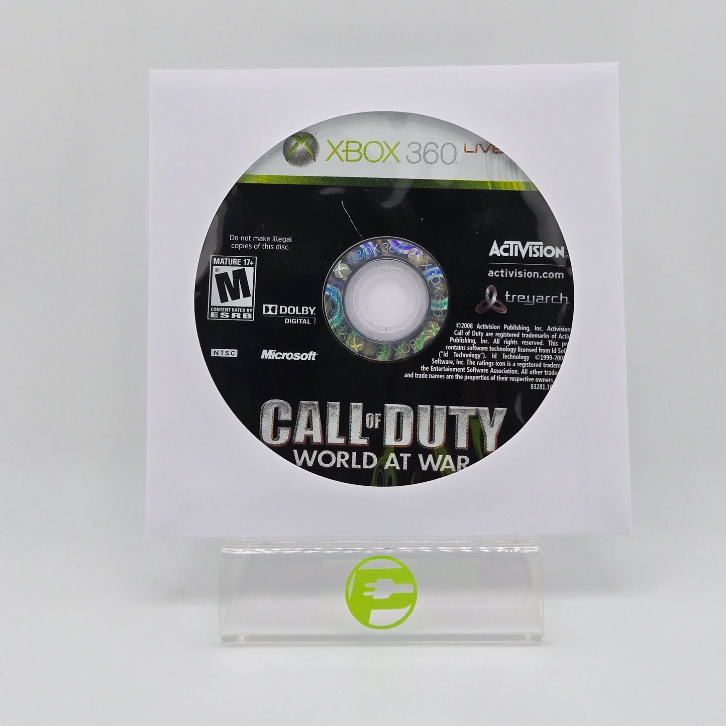 Call of Duty World at War (Microsoft Xbox 360, 2008)