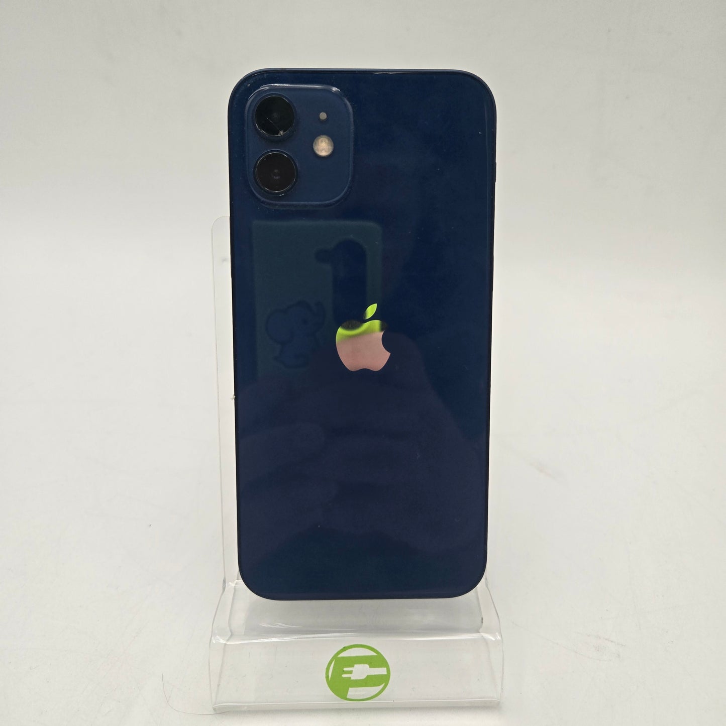 Broken Unlocked Apple iPhone 12 128GB 17.6.1 MGFD3LL/A Crack Front & Camera Lens