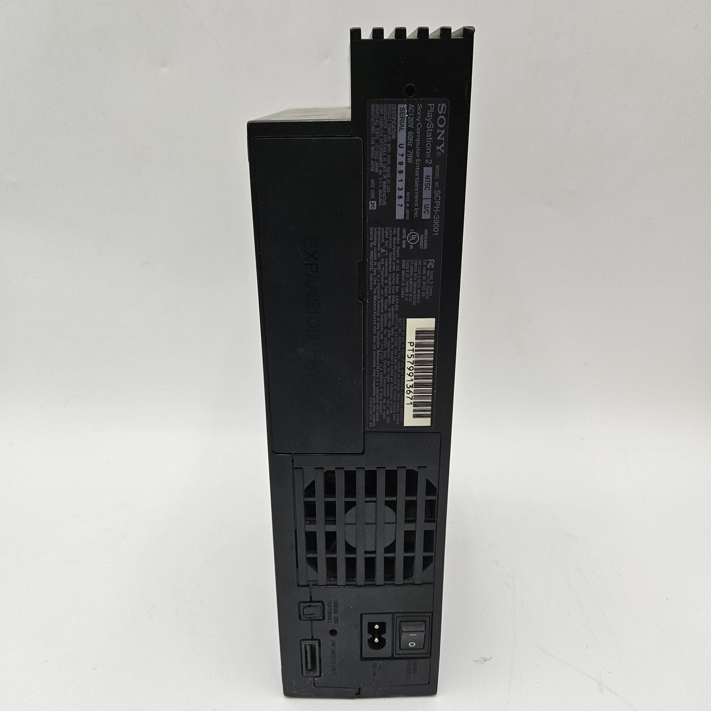 Sony PlayStation 2 PS2 Black Console Gaming System SCPH-39001