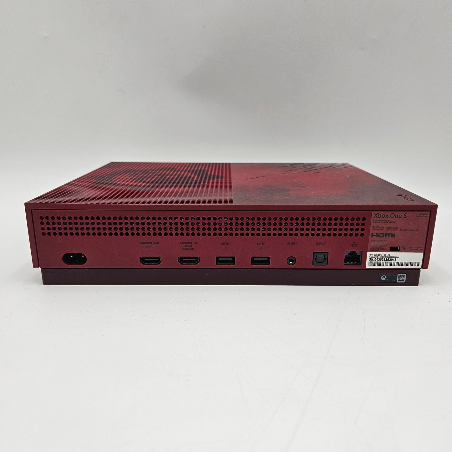 Microsoft Xbox One S 1TB Console Gaming System Gears of War 4 Limited Edition 1681