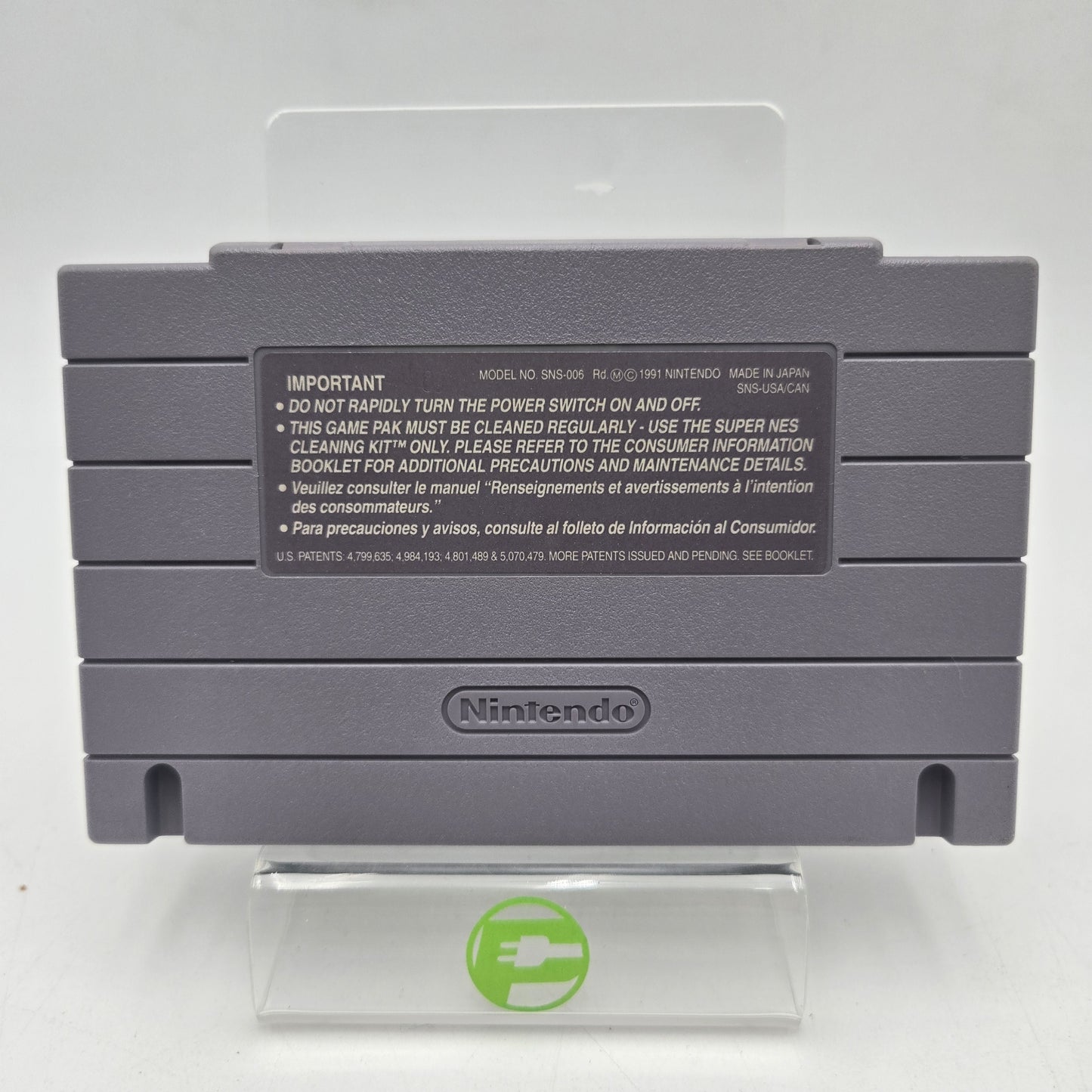 Top Gear (Super Nintendo SNES, 1992) Cartridge Only
