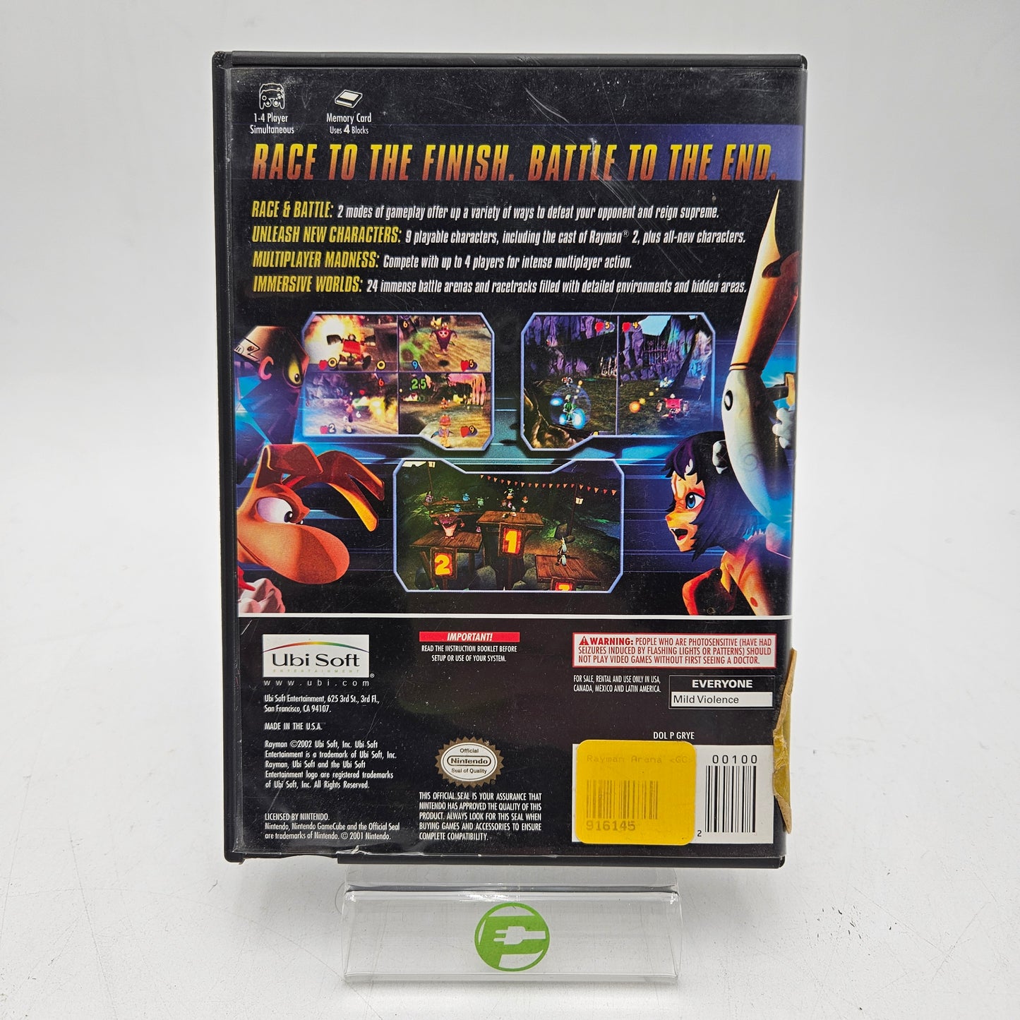 Rayman Arena (Nintendo GameCube, 2002)