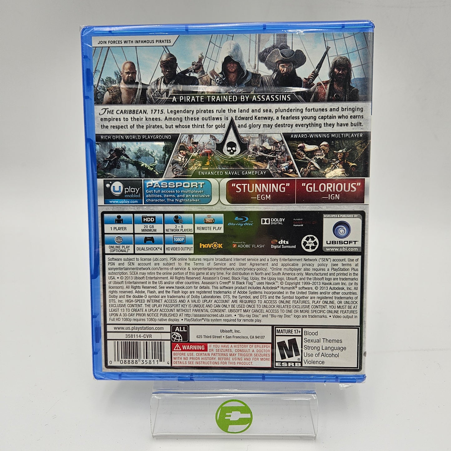 New Assassin's Creed IV: Black Flag (Sony PlayStation 4 PS4, 2013)