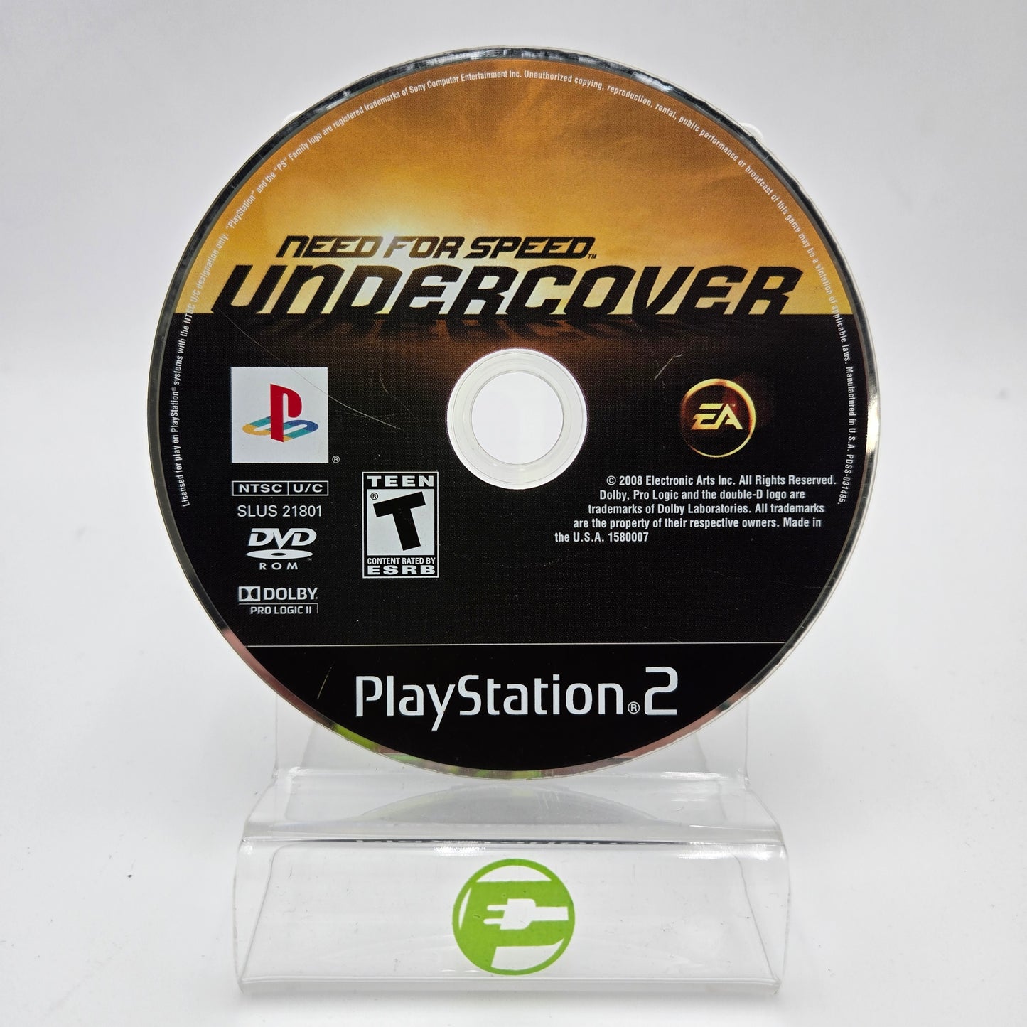 Need for Speed Undercover (Sony PlayStation 2 PS2, 2008)