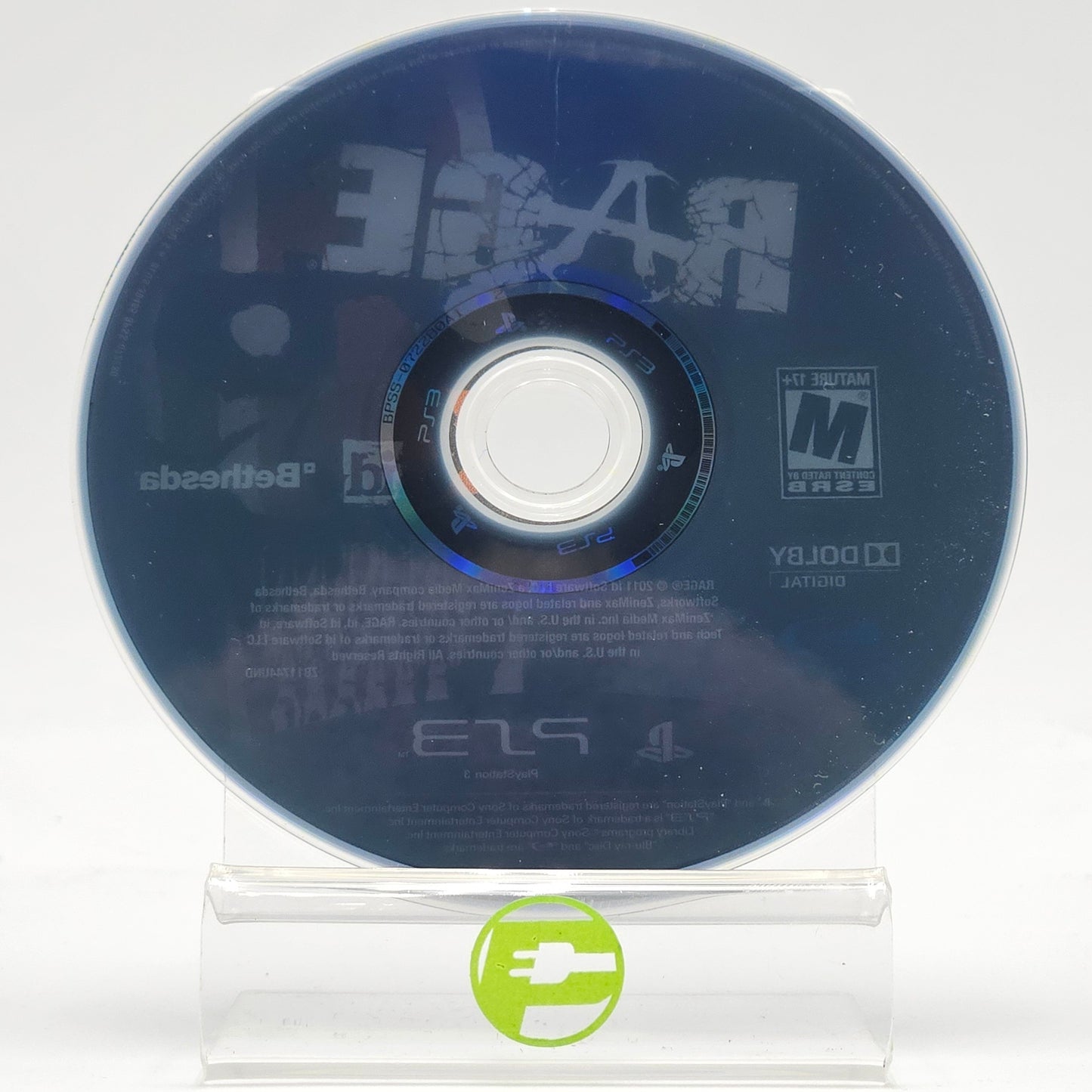 Rage (Sony PlayStation 3 PS3, 2011)