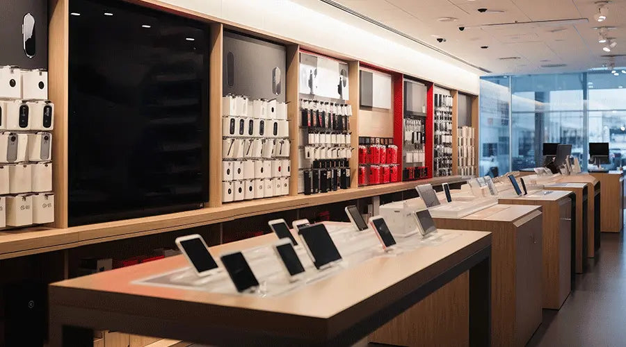 Customer comparing phone trade-in offer versus local cash offer