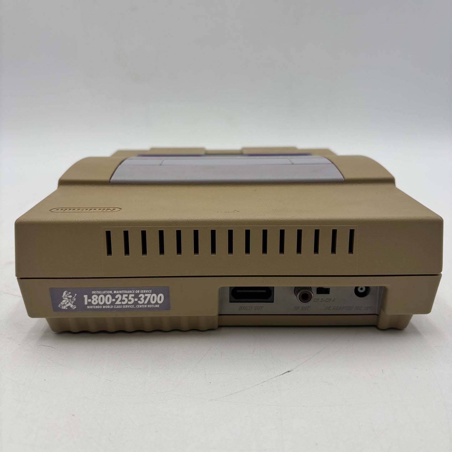 Broken Nintendo Super Nintendo SNES Video Game Console SNS-001 Does not turn on