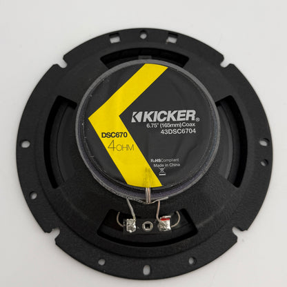 Kicker DSC670 Speakers 43DSC6704