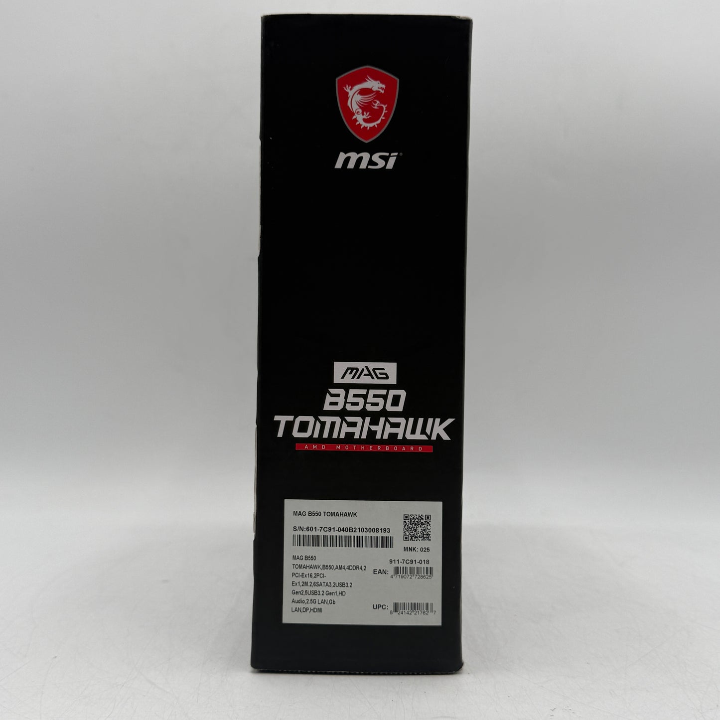 MSi B550 Tomahawk AM4 ATX AMD DDR4 Motherboard