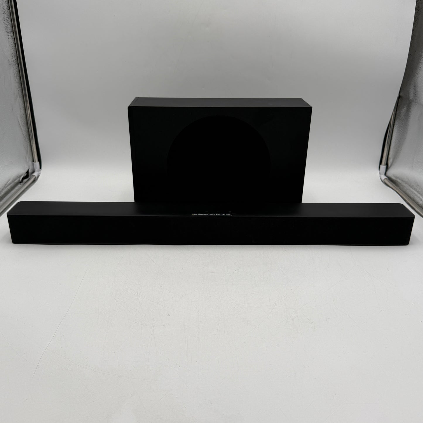 Onn 2.1 Channel Soundbar System Soundbar and Subwoofer 100130683
