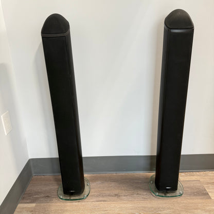 Mirage OF3-FS Tower Speakers (Pair) Black Omnipolar technology 360