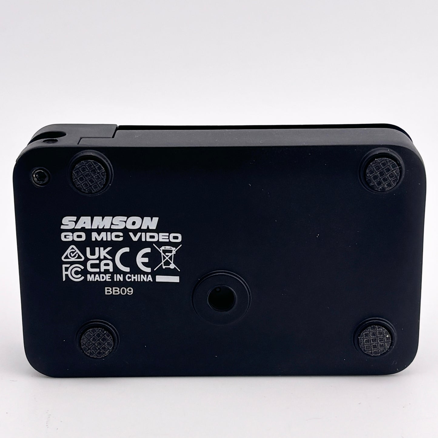 Samson Go Mic Video Portable Multi-Pattern USB Microphone with HD Webcam Black