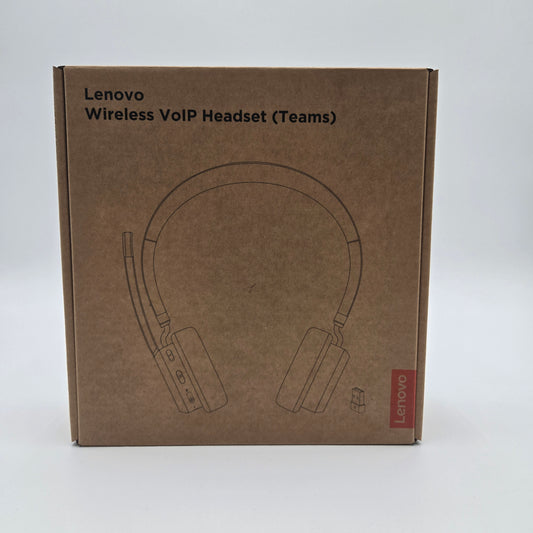 New Lenovo Wireless VoIP Headset Computer Headset Black LB310