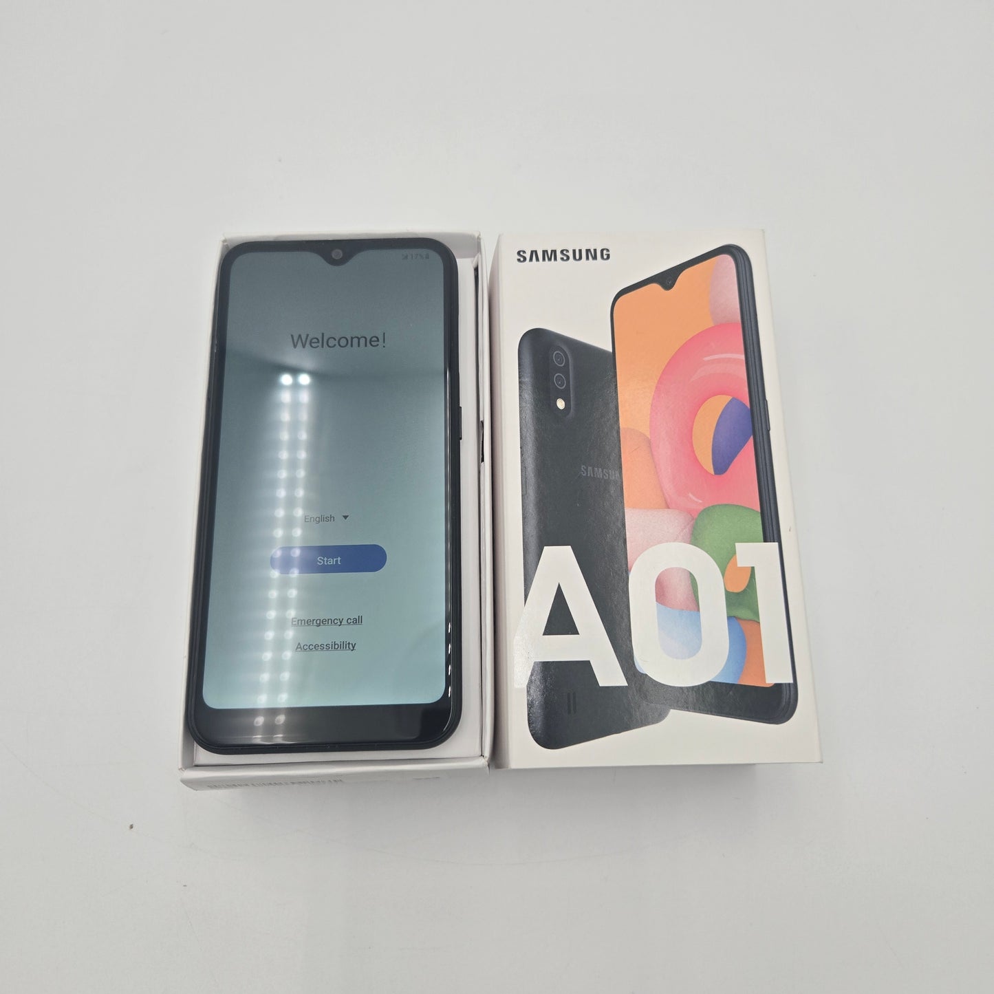 Verizon Samsung Galaxy A01 2GB RAM 16GB SM-A015V Black