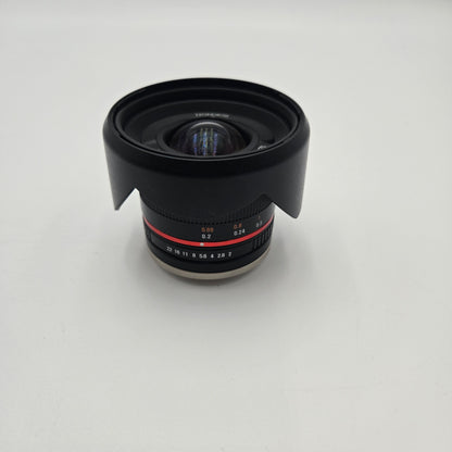 Rokinon 12mm f/2 NCS CS Manual Focus Lens 12mm f/2.0 For Sony E-Mount