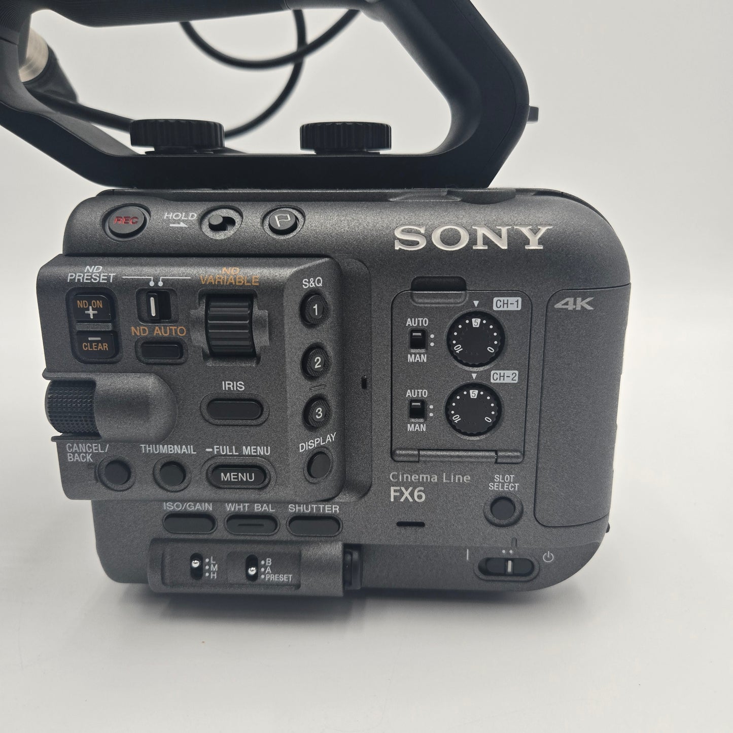 Sony Cinema Line FX6 ILME-FX6V 4K Video Camcorder