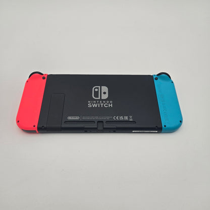 Nintendo Switch v1 Video Game Console HAC-001 Red/Blue