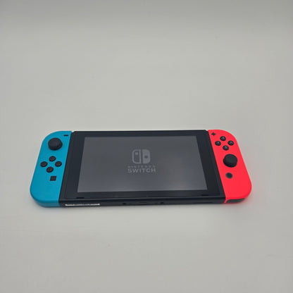 Nintendo Switch v1 Video Game Console HAC-001 Red/Blue