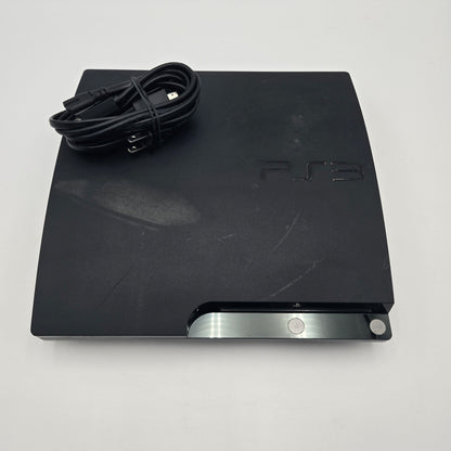 Sony PlayStation 3 Slim PS3 160GB Black Console Gaming System CECH-2001A