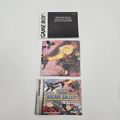 Sega Arcade Gallery (Nintendo GameBoy Advance, 2003) CIB